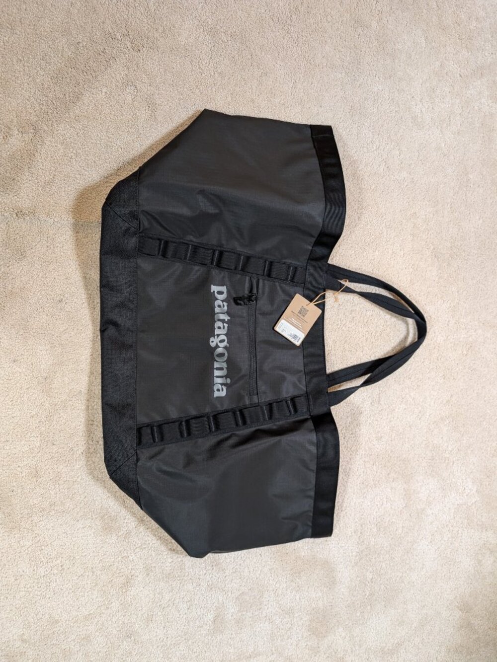 Patagonia Black Hole Gear Tote 61L Bag Case Ski Bag Oversized Tote New w/Tags